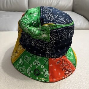 Zara Adult Multicolour Patchwork Bucket Hat